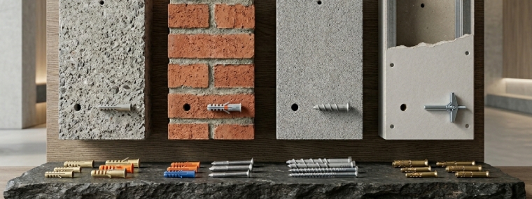 Welke Fischer plug voor jouw wandtype?